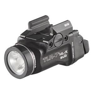 Streamlight 69504 TLR-7 HL-X SUB USB Multi Fuel High Lumen Rail Mounted Weapon Light for SIG Sauer P365/XL