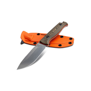 Benchmade 15002-1 Saddle Mountain Skinner Knife - Hunter Orange