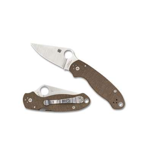 Para 3 Brown Canvas Micarta