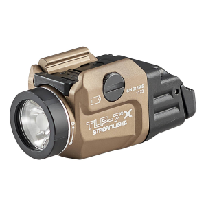 Streamlight TLR-7x USB, FDE/Black, Weapon Light