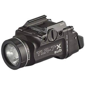 Streamlight TLR-7x Sub for 1913 Short Rail, Black, Weapon Light