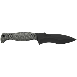 HALF FACE BLADES EXTREMIS 3.5 BLADE, 7.5OA, S45VN STEEL, ARMOR BLK, GRAY MICARTA GRIP