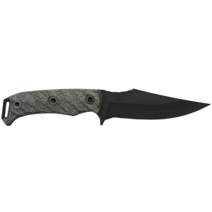HALF FACE BLADES TOSAHWI 4 BLADE, 8.1OA, CPM S45VN STEEL, ARMORY BLK, GRAY MICARTA GRIP