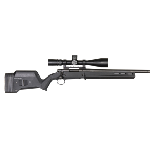 Magpul MAG495-BLK Hunter 700 Short Action Remington 700 SA Black Hardcoat Anodized Polymer/Aluminum Fixed Stock