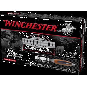 Winchester Ammo Expedition Big Game LR 308 WIN 168 Gr ABLR 20rds