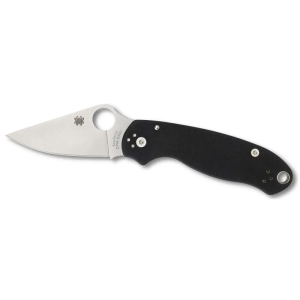 Spyderco C223GP Para 3 2.95 CPM-S30V Stainless Steel Flat Ground G10 Black Handle Folding