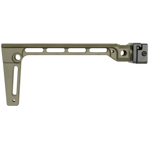 Midwest Industries MIARMSFODG Arm Brace Side Folding Stock ODG 6061 Aluminum Fixed