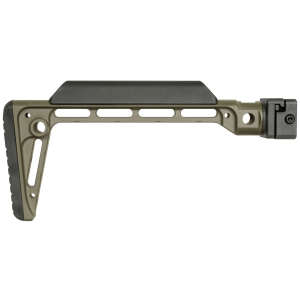 Midwest Industries MIMINSFODG Minimalistic Side Folding Stock ODG 6061 Aluminum Folding