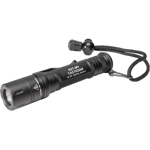 Surefire E2TMV Tactician Dual-Output White LED 5/800 Lumens CR123A Lithium (2) Battery Black Aerospace Grade Aluminum Body