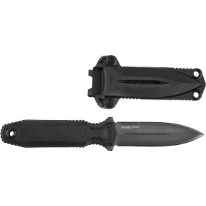 SOG KNIFE PENTAGON FX COVERT 3.41 DBL EDGE BLADE BLACKOUT