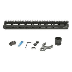 BCM MCMR15556BLK BCMGunfighter MCMR AR-15 Black Hardcoat Anodized Aluminum 15 M-LOK