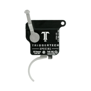 TriggerTech Rem 700 Special Trigger, Single Stage Right-Handed, Bolt Release, Traditional Curved Stainless Trigger
