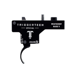 TriggerTech Weatherby Mark V Special Weatherby Curved PVD Black Trigger
