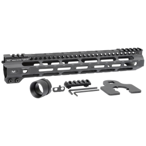 Midwest Industries MICRLW12625 Combat Lightweight AR-15 Black Hardcoat Anodized Aluminum/Polymer 12.625 Picatinny/M-LOK