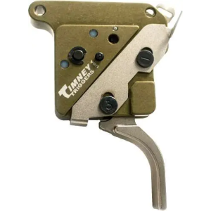 Timney Triggers 517-16V2 Elite Hunter Remington 700 Green/Nickel Straight 3 lbs Right