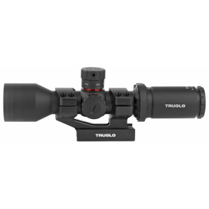 Truglo Tru-Brite 30, 3-9x 42mm, 1 Tube, Matte Black Finish, Illuminated Duplex Mil-Dot, Rifle Scope