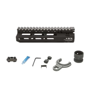 BCM MCMR7556BLK BCMGunfighter MCMR AR-15 Black Hardcoat Anodized Aluminum 7 M-LOK