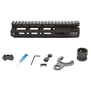 BCM MCMR8556BLK BCMGunfighter MCMR AR-15 Black Hardcoat Anodized Aluminum 8 M-LOK
