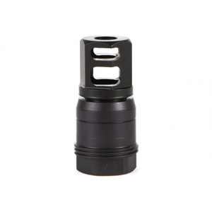 Sig Sauer Clutch-Lok QD Muzzle Brake Black Stainless Steel with 5/8-24 tpi Threads for 7.62mm 90 Degree Taper