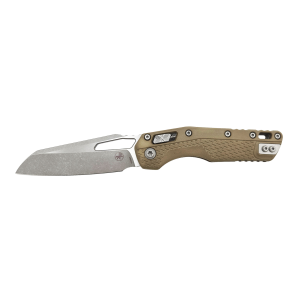 Microtech 210T-10APPMDE MSI S/E Tri-Grip Polymer Dark Earth Apocalyptic Standard