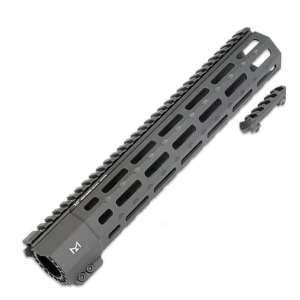 MIDWEST INDUSTRIES INC MISP12M SP-Series AR-15 6061 Aluminum Black Hard Coat Anodized 12.625