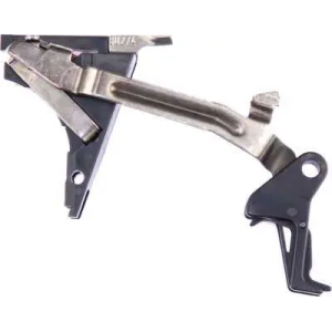 CMC Triggers 71501 Drop-In Compatible with Glock 17, 19, 26, 34 Gen 1-3 Black Flat