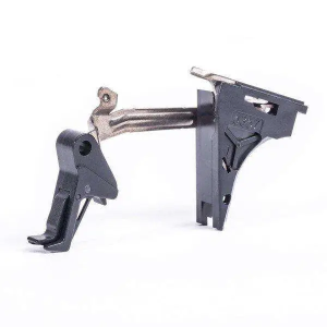 CMC Triggers 71502 Drop-In Compatible with Glock 43, 43x, 48 Gen 1-3 Black Flat