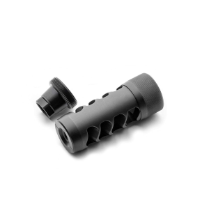 Area419 HELLFIRE Match Self Timing Muzzle Brake 6mm 5/8-24 Black Nitride
