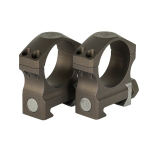 Nightforce Ultralite Ring Set, 30mm, 1 Dark Earth