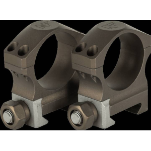 Nightforce Ultralite Ring Set, 30mm, 1.375, Dark Earth