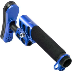 ODIN STOCK ZULU 2.0 W/PADDED BUFFER TUBE BLUE FOR AR-15