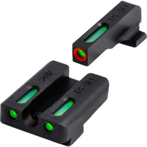 Truglo TG13SG4PC TFX Pro Sig Sauer P365 U-Notch Green Tritium w/Orange Outline Front Green Rear