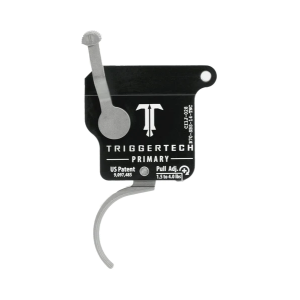 TriggerTech Rem 700 Primary Trigger, Single Stage Right-Handed, No Bolt Release, Curved Stainless Trigger
