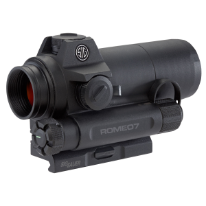 Sig Sauer Electro-Optics SOR71001 Romeo7 1x 30mm Obj 2 MOA Illuminated Red Dot Black AA