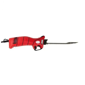 Battenfeld 1095704 Electric Fillet 7/2- 9/12 Fillet Serrated Carbon Steel Red Non-Slip Textured Handle