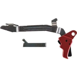 APEX TACTICAL SPECIALTIES 102156 Action Enhancement Kit fits Glock 17,19,19x,26,34,45 Gen5 Red Drop-in with Apex Trigger Bar