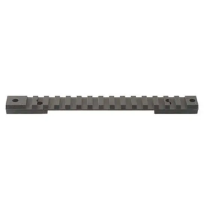 Warne M673M20MOA Tactical Rail Remington Short Action Black Matte 20 MOA