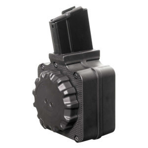 ProMag DRMA2 Springfield 308 Win,7.62x51mm NATO 50rd Black DuPont Zytel Polymer Drum for Springfield M1A, M14