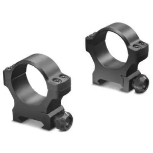 Leupold 175116 BackCountry Cross-Slot Weaver 1 Diam Low Aluminum Matte Black