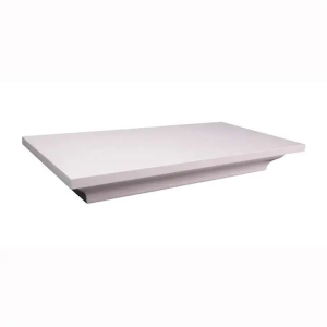 In Plain Sight Firearm Concealment Shelf White