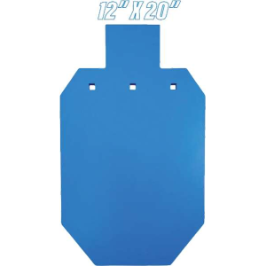 BASH TARGET AR500 SILHOUETTE TWO-THIRD SIZE 12X20-1/2