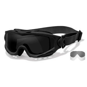 Wiley X SP29B Spear Goggles Smoke Gray Lens Matte Black Frame