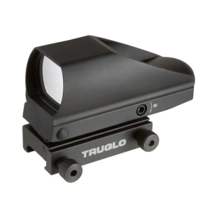 Truglo TG8380BN Tru-Brite 1x 34mm Illuminated 4 Pattern Red/Green CR2032 Lithium Black Matte