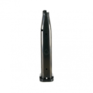 Atlas Gunworks 140mm SLIDELOCK 9mm 21 Round Black DLC Premium Magazine W/Base Pad