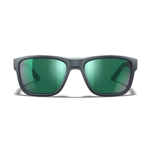 Wiley X AC6OVN17 Ovation Green Mirror Lens Dark Gray Frame