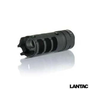 Lantac DGNAK47B Drakon  7.62mm Muzzle Brake 14x1 LH tpi Black Phosphate Steel