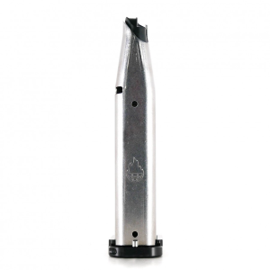Atlas Gunworks 126mm 9mm/38SC 10 Round Restricted Capacity Stainless Steel Magazine