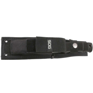 SOG KNIFE SEAL PUP ELITE BLACK W/SHEATH