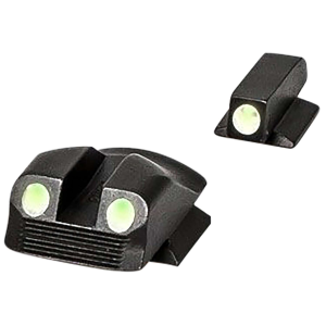 Kimber Mfg.,inc ML11229 Micro.380/Micro9 Sight Set  Green/Tritium Black Outline Front Sight-Green/Tritium Black Outline Rear Sight