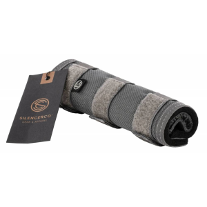 SilencerCo AC1982 High Temp Suppressor Cover Nylon Gray 7.50
